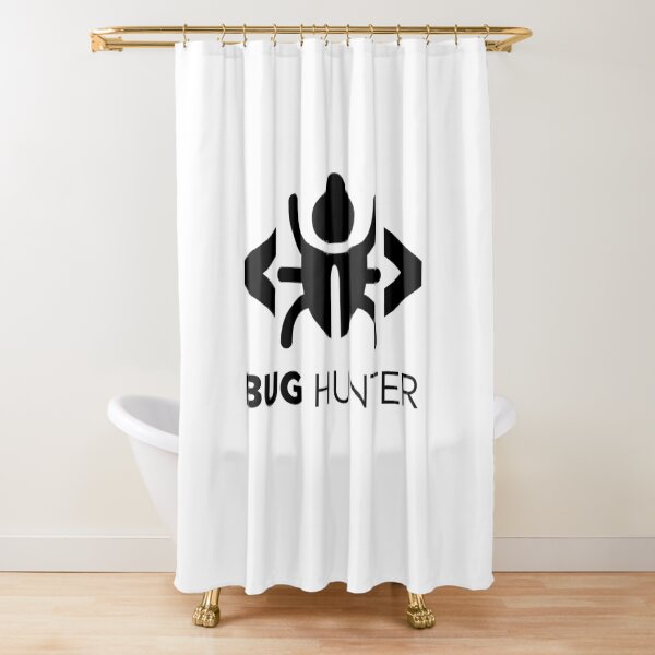 Bug Hunter - Love testing Shower Curtain