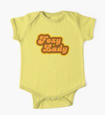 Foxy Lady - Retro 70s - Logo One Piece - Short Sleeve
