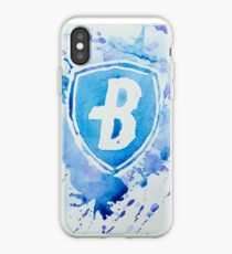Blue Coats DCI Watercolor Logo iPhone Case