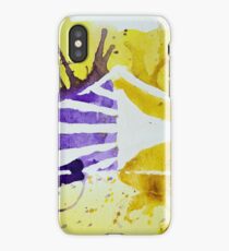 Carolina Crown DCI Watercolor Logo iPhone Case