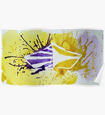 Carolina Crown DCI Watercolor Logo Poster