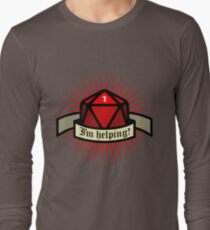 Camiseta de manga larga I'm helping - Role dice