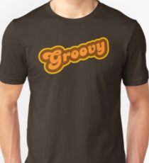 Groovy - Retro 70s - Logo Unisex T-Shirt