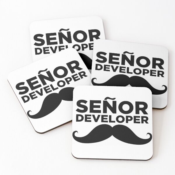 Senor Developer Coasters (Set of 4)