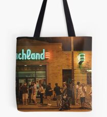 Beachland Ballroom Streetscape Tote Bag