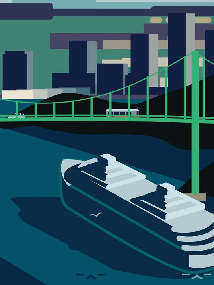 Cruiseship, Bridge City by a-roderick