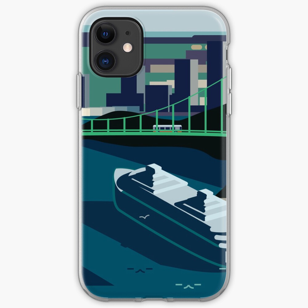 Cruiseship, Bridge City iPhone Case & Cover