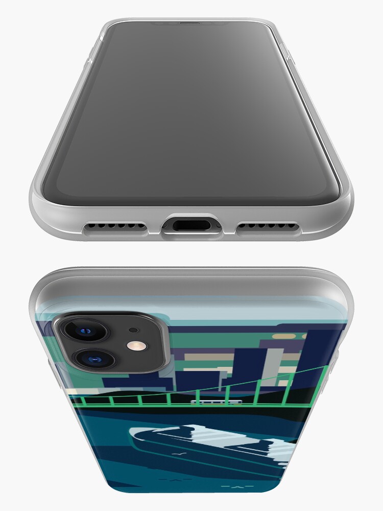 Alternate view of Cruiseship, Bridge City iPhone Case & Cover