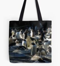 Fractal Penguins, Edinburgh Zoo Tote Bag