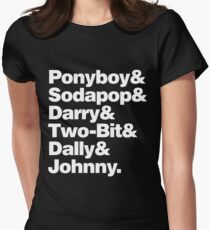 THE OUTSIDERS Women's Fitted T-Shirt