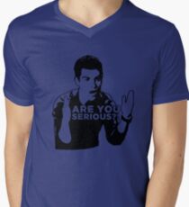 New Girl - Are you serious?! Men's V-Neck T-Shirt
