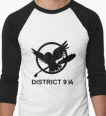 District 9 3/4 Men's Baseball ¾ T-Shirt