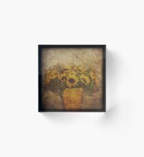 Sunflowers Acrylic Block