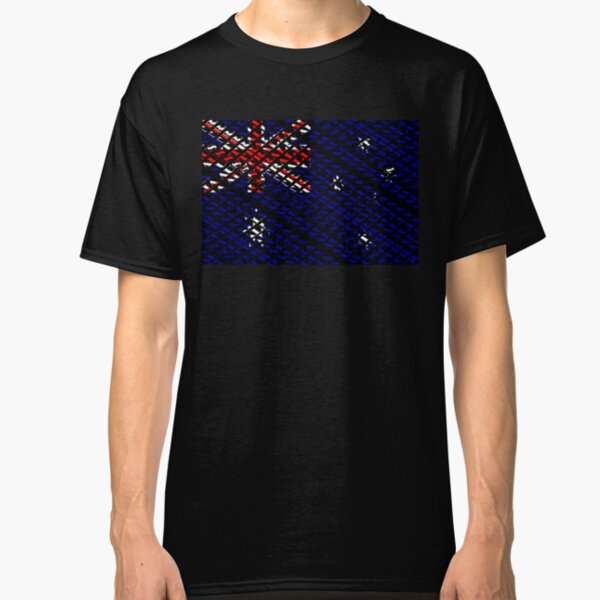 Australian Patriot (type on black) Classic T-Shirt