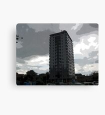 Leverton Gardens, London Road , Sheffield, UK Canvas Print