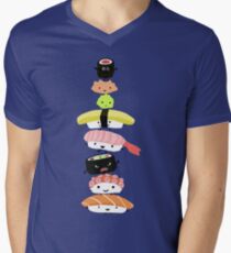 Sushi Stack Men's V-Neck T-Shirt