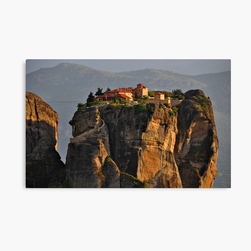 Monastery of the Holy Trinity Canvas Print