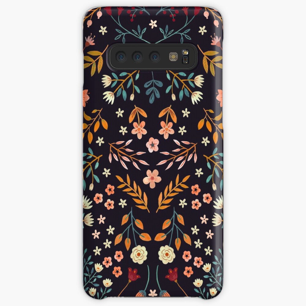 Watercolor Flowers Case & Skin for Samsung Galaxy