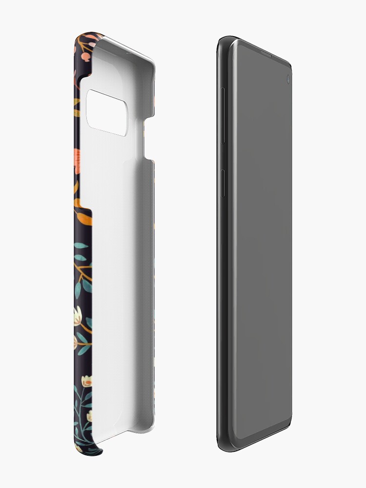 Alternate view of Watercolor Flowers Case & Skin for Samsung Galaxy