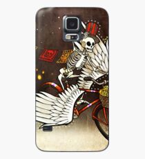 Skeleton on a Bike Case/Skin for Samsung Galaxy