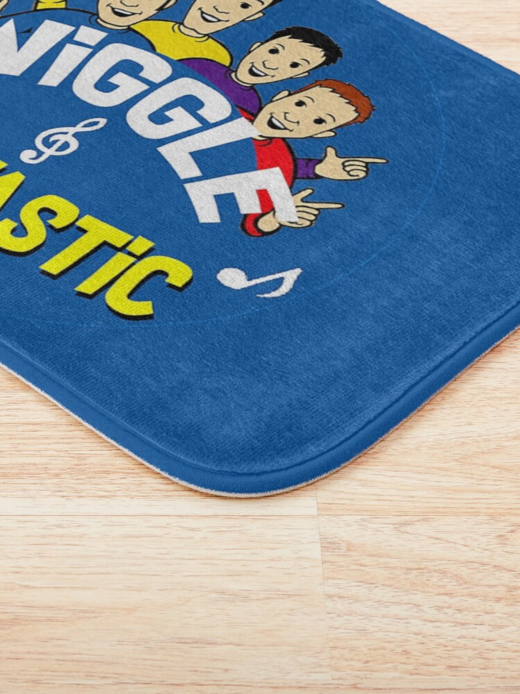 Alternate view of Cute Kids Wiggle Fantastic - Love Kids Songs - Cutest Kids Birthday - Wiggles Son Or Daughter Bath Mat