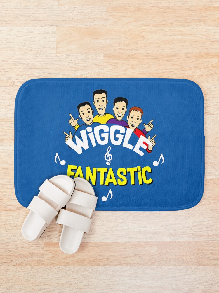 Alternate view of Cute Kids Wiggle Fantastic - Love Kids Songs - Cutest Kids Birthday - Wiggles Son Or Daughter Bath Mat