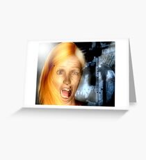 Time Machine Greeting Card