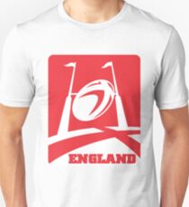 rugby ball goal post england Unisex T-Shirt