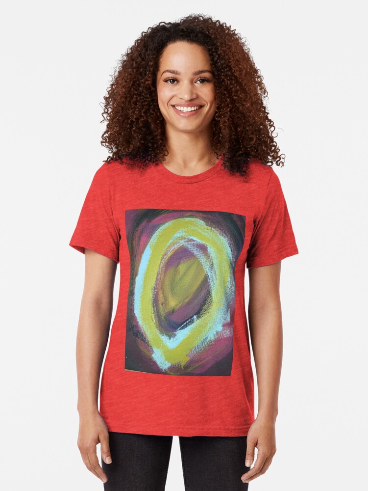 Alternate view of On a Merry go Round Tri-blend T-Shirt