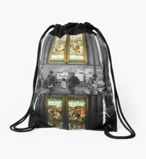 Window Reflection Drawstring Bag