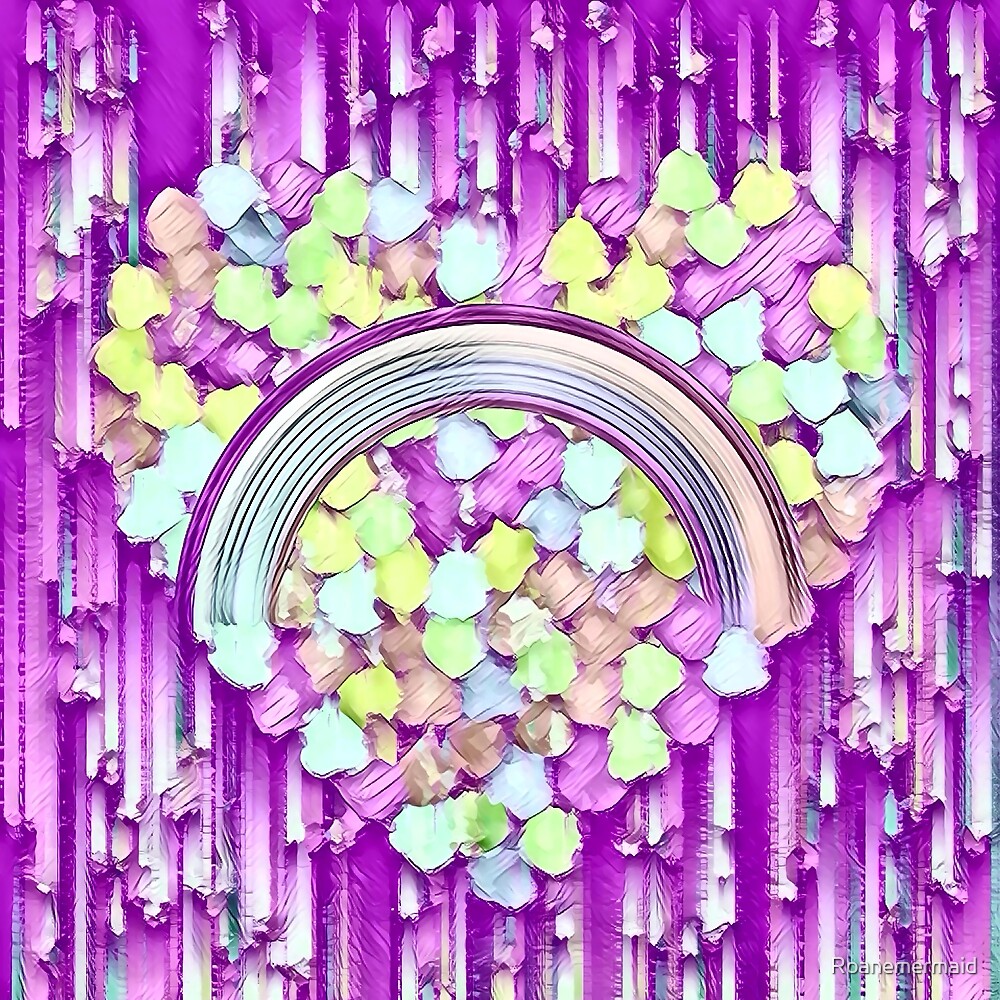 Rainbow Inside My Heart by Roanemermaid