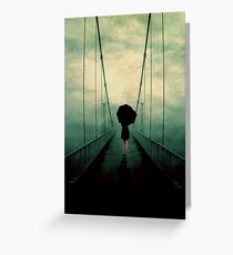 Walk Away Greeting Card