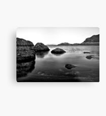 Pyramid lake at sunrise Metal Print