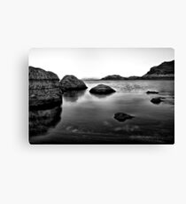 Pyramid lake at sunrise Canvas Print