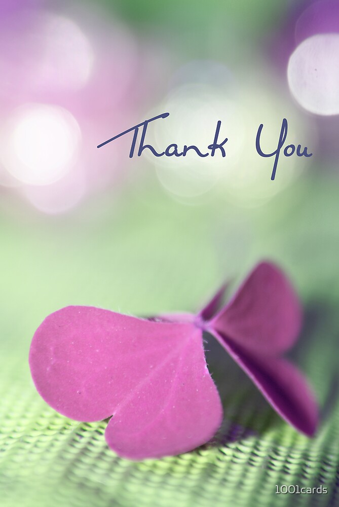 "natural butterfly _ thank you card" by 1001cards Redbubble