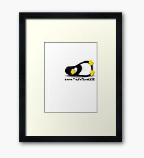 LINUX TUX THE PENGUIN Framed Print