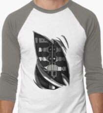 Five Nights at Freddy's Foxy's Endoskeleton, Great for cosplay! Men's Baseball ¾ T-Shirt