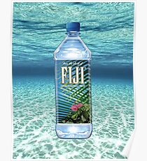 fiji water Poster