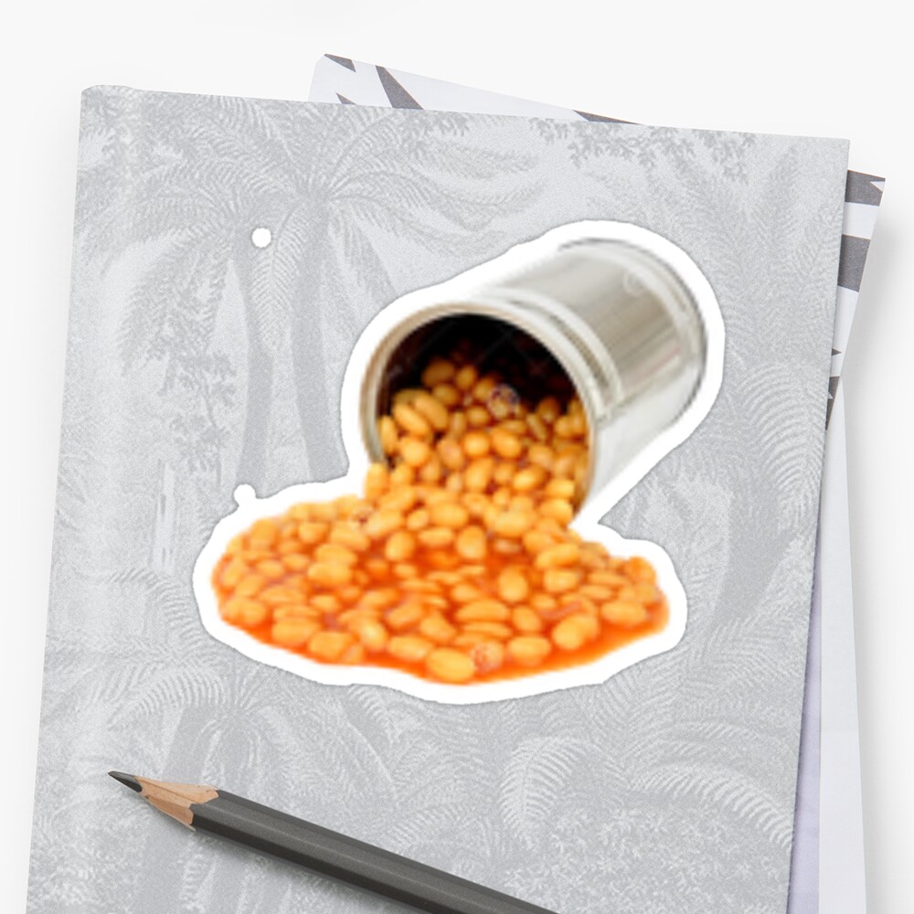 Beans Stickers Sticker By Lemoncoughdrop Redbubble