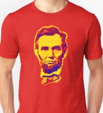 Bright Face Abraham Lincoln Slim Fit T-Shirt