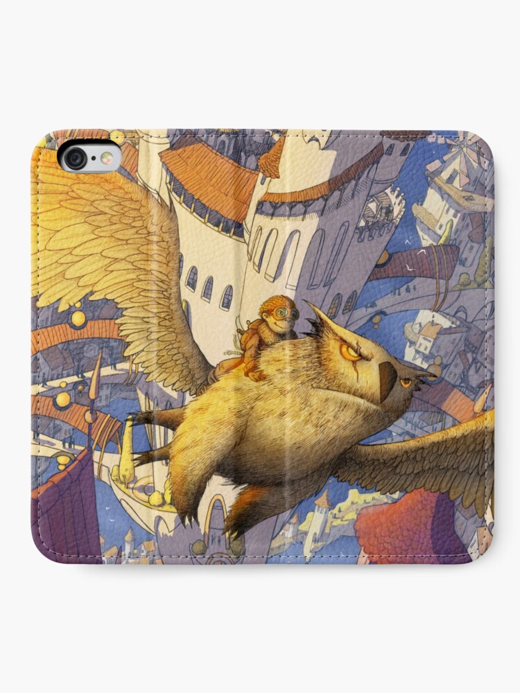 Alternate view of The spiral city iPhone Wallet