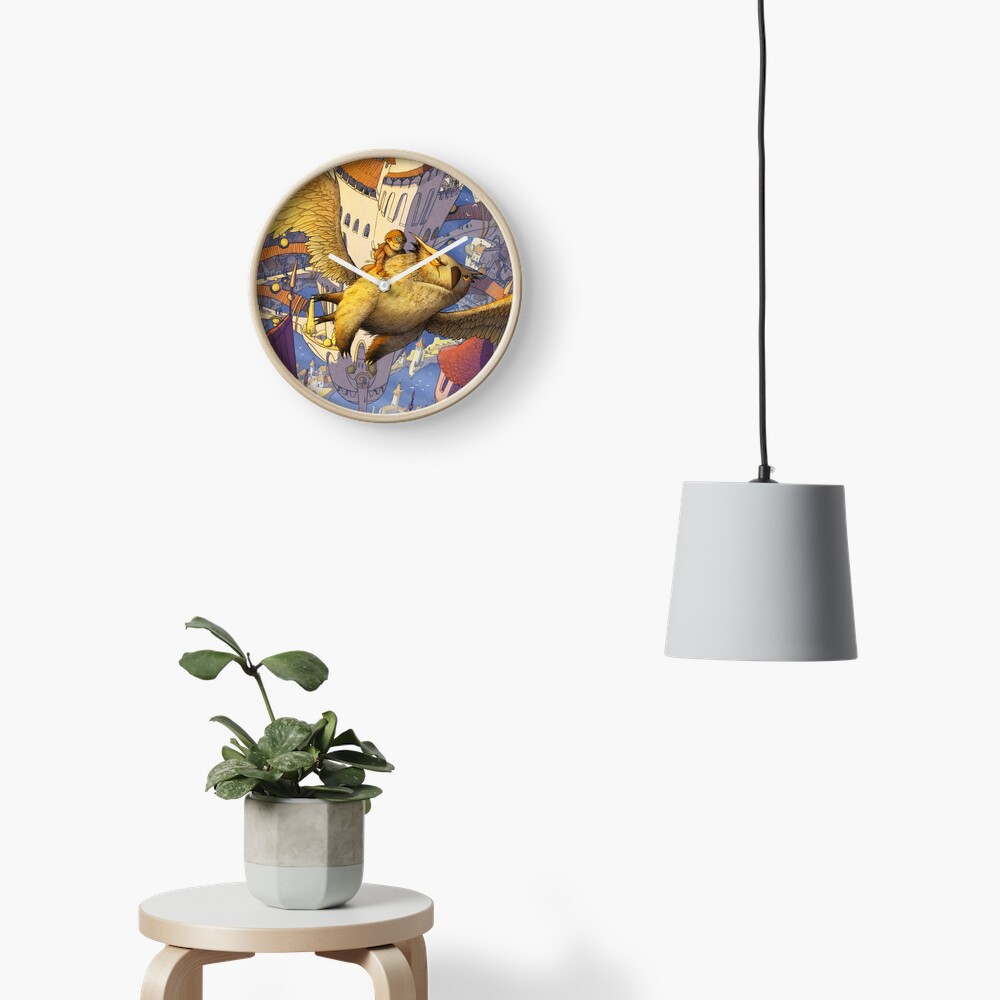 The spiral city Clock