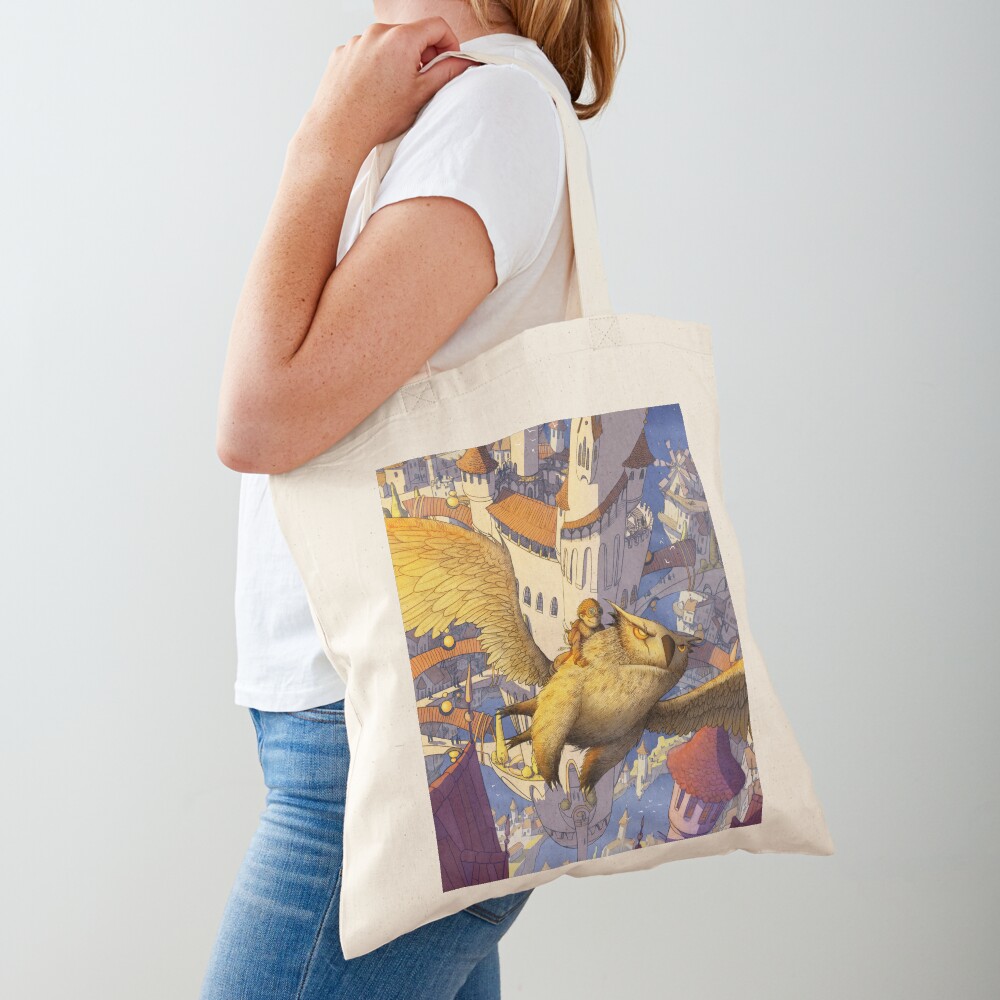 The spiral city Tote Bag