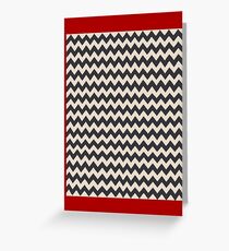 zig-zag Greeting Card