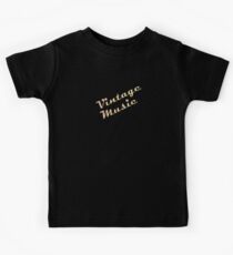 Vintage music Kids Tee