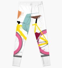 fixie bicycle Leggings