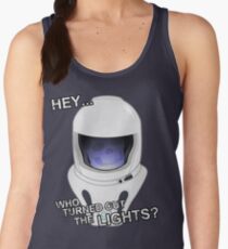 "Hey Who Turned Out The Lights" Women's Tank Top