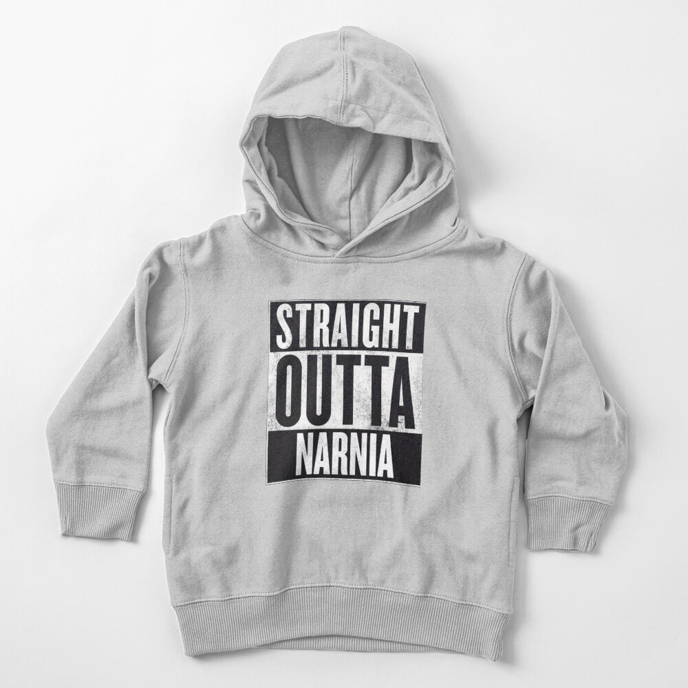 Straight Outta Narnia Toddler Pullover Hoodie