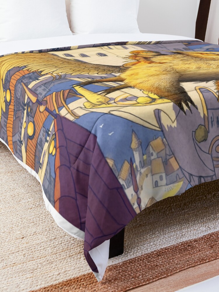 Alternate view of The spiral city Comforter