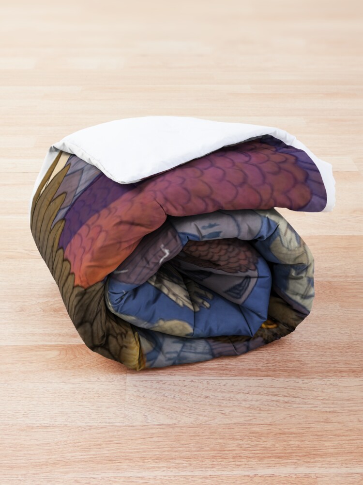 Alternate view of The spiral city Comforter